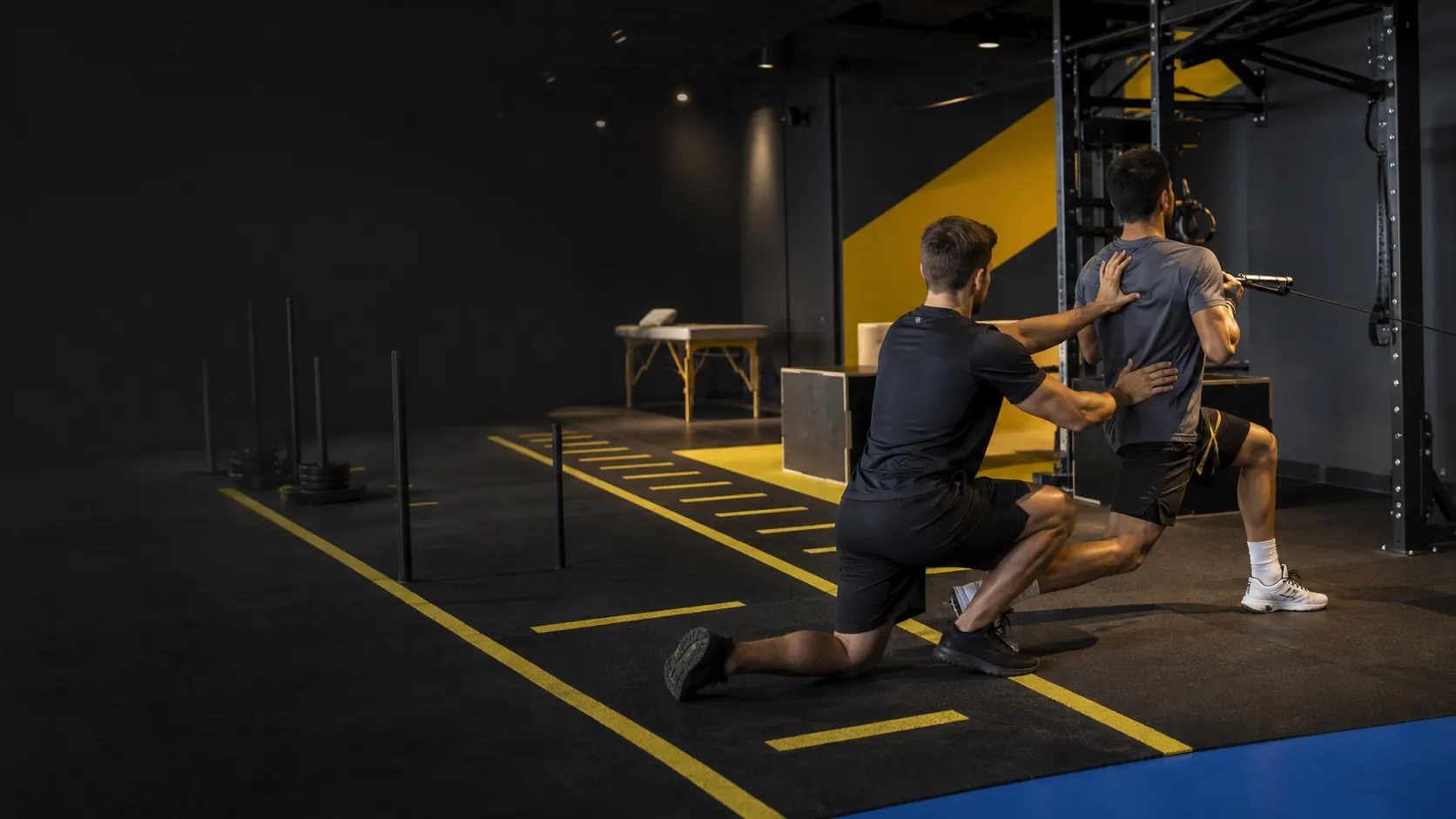 Centro deportivo Impulso Fisio con entrenamiento guiado